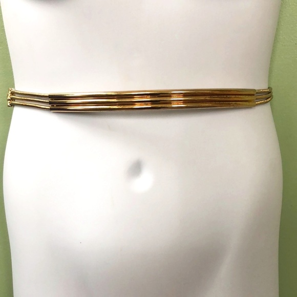 Accessories - Gold tone fashion belt